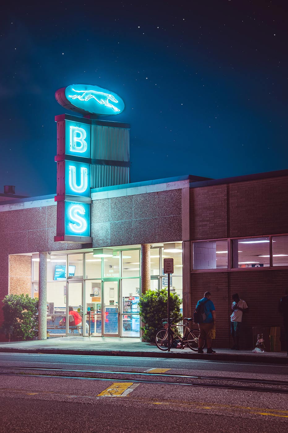 Tampa downtown Greyhound building