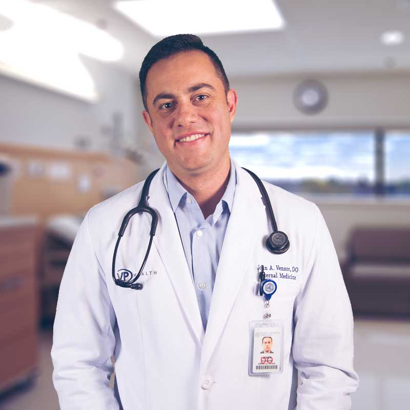 Dr. Venzor, co-founder of VP Health